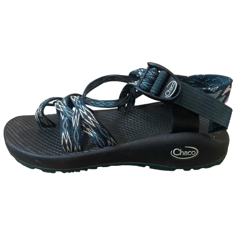 Chaco Sport Teal Hiking Walking Rafting Sandal Women’s Size 5 Summer Angular